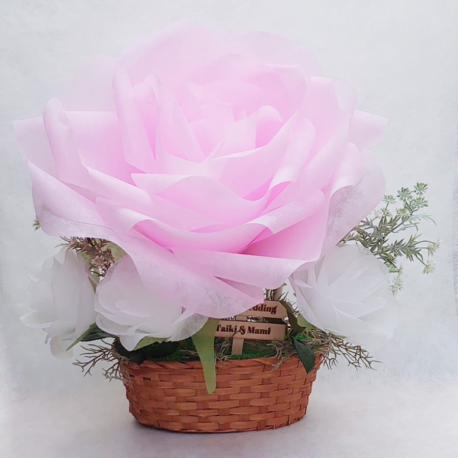 ジャイアントフラワー電報 ローズ